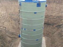 玻璃鋼一體化雨水預(yù)制提升泵站